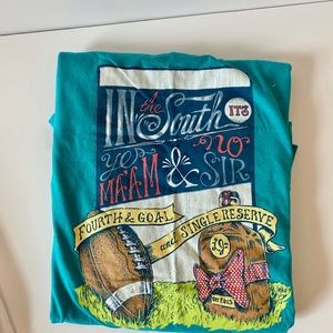 💗 LAUREN JAMES Southern Football Long Sleeve Tee